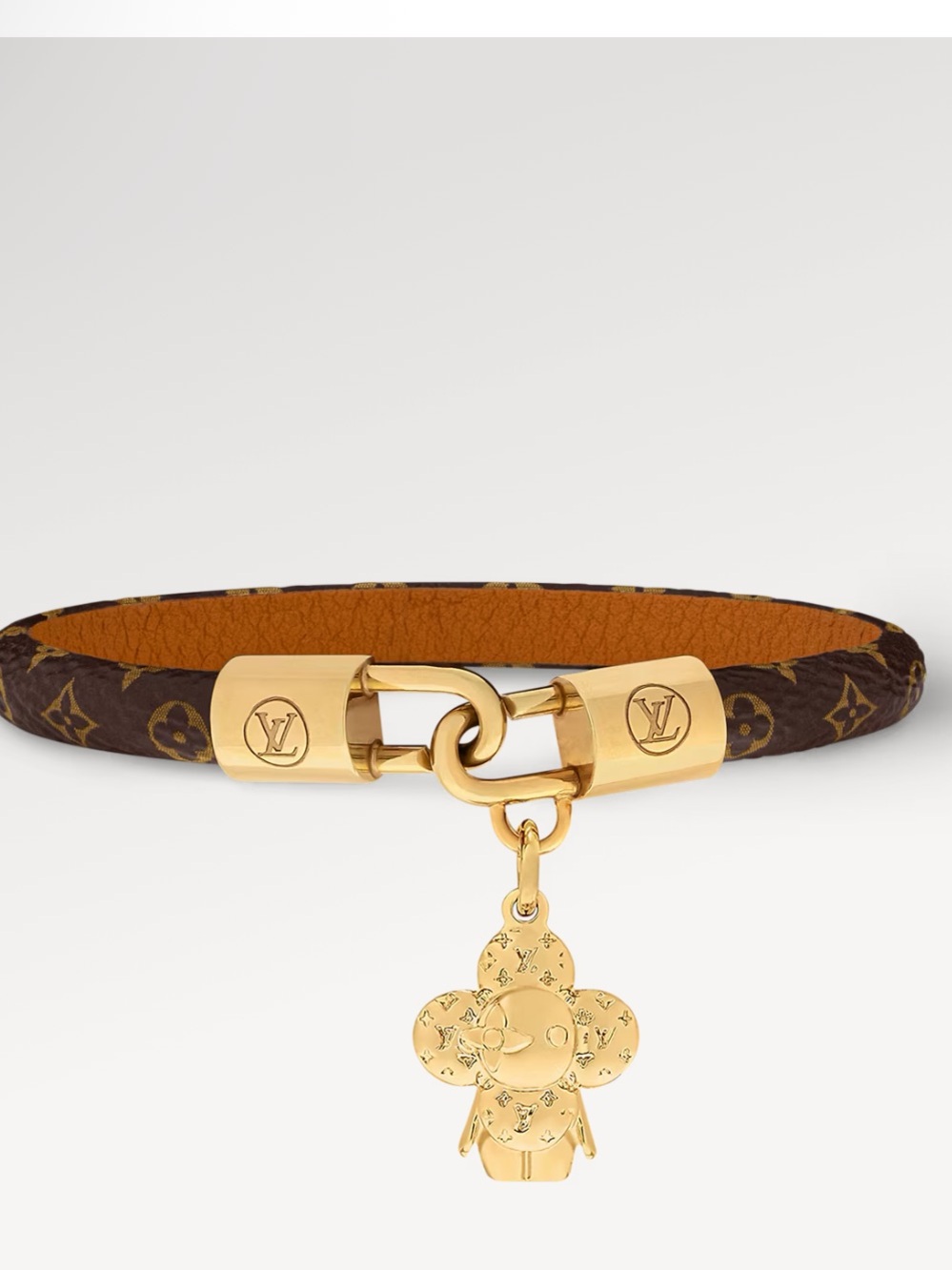 Louis Vuitton vivienne charm bracelet